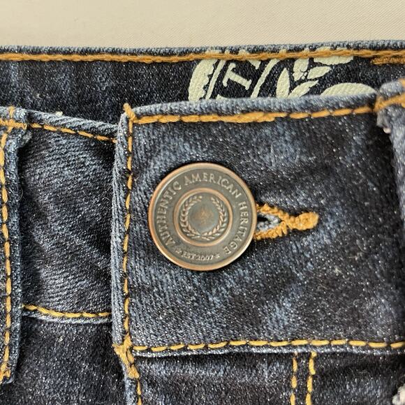 American Heritage So Women's Denim Jeans 9 Regular Juniors Skinny Low Rise - Picture 6 of 6